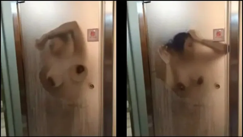 Gấu vú bự rên la dữ dội trong phòng tắm